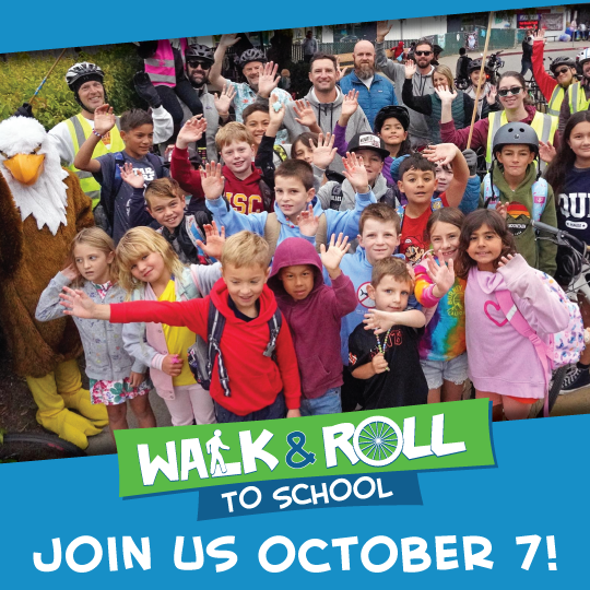 Walk, Bike and Roll to School Day at Concord Elementary