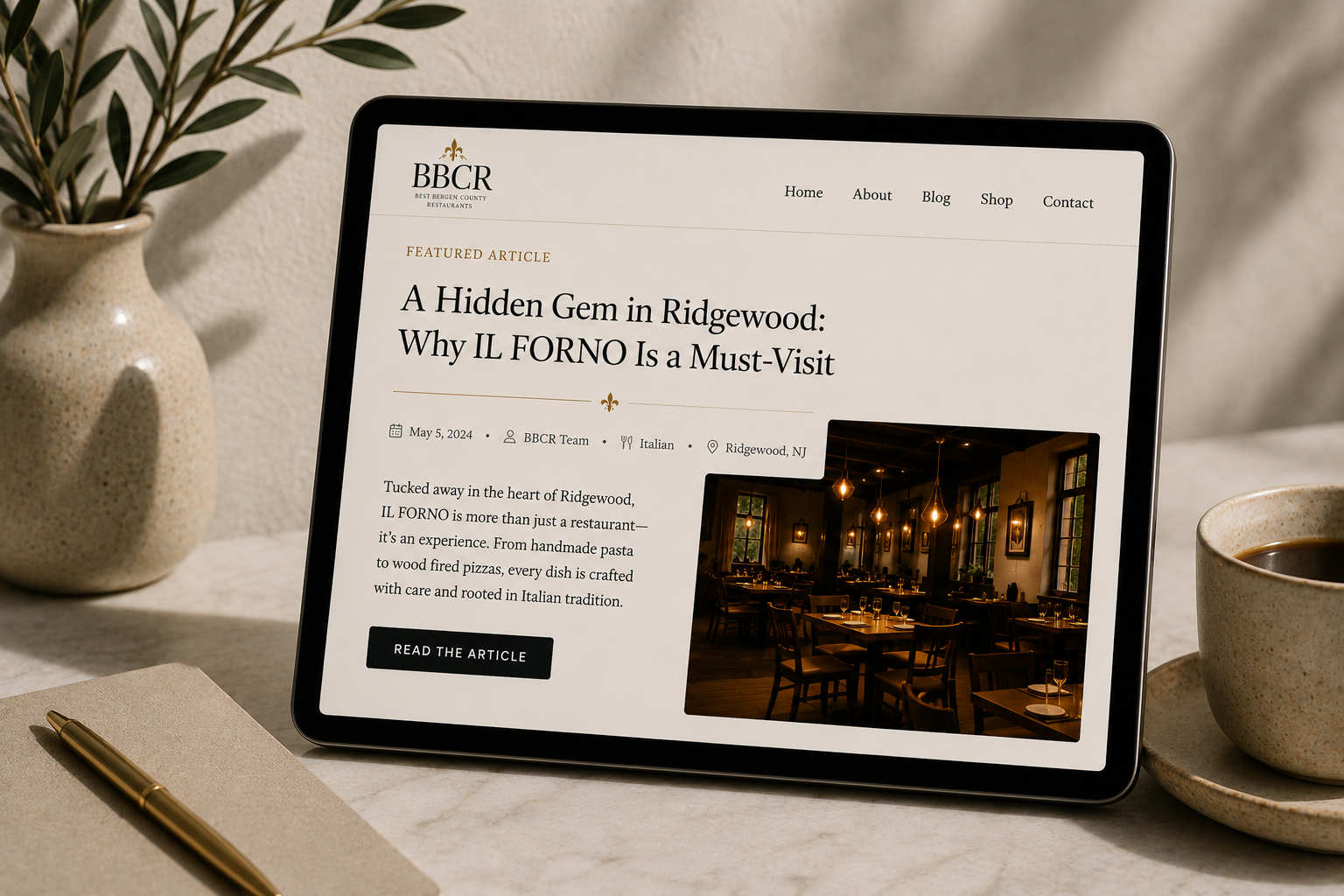 Featured Restaurant Article
