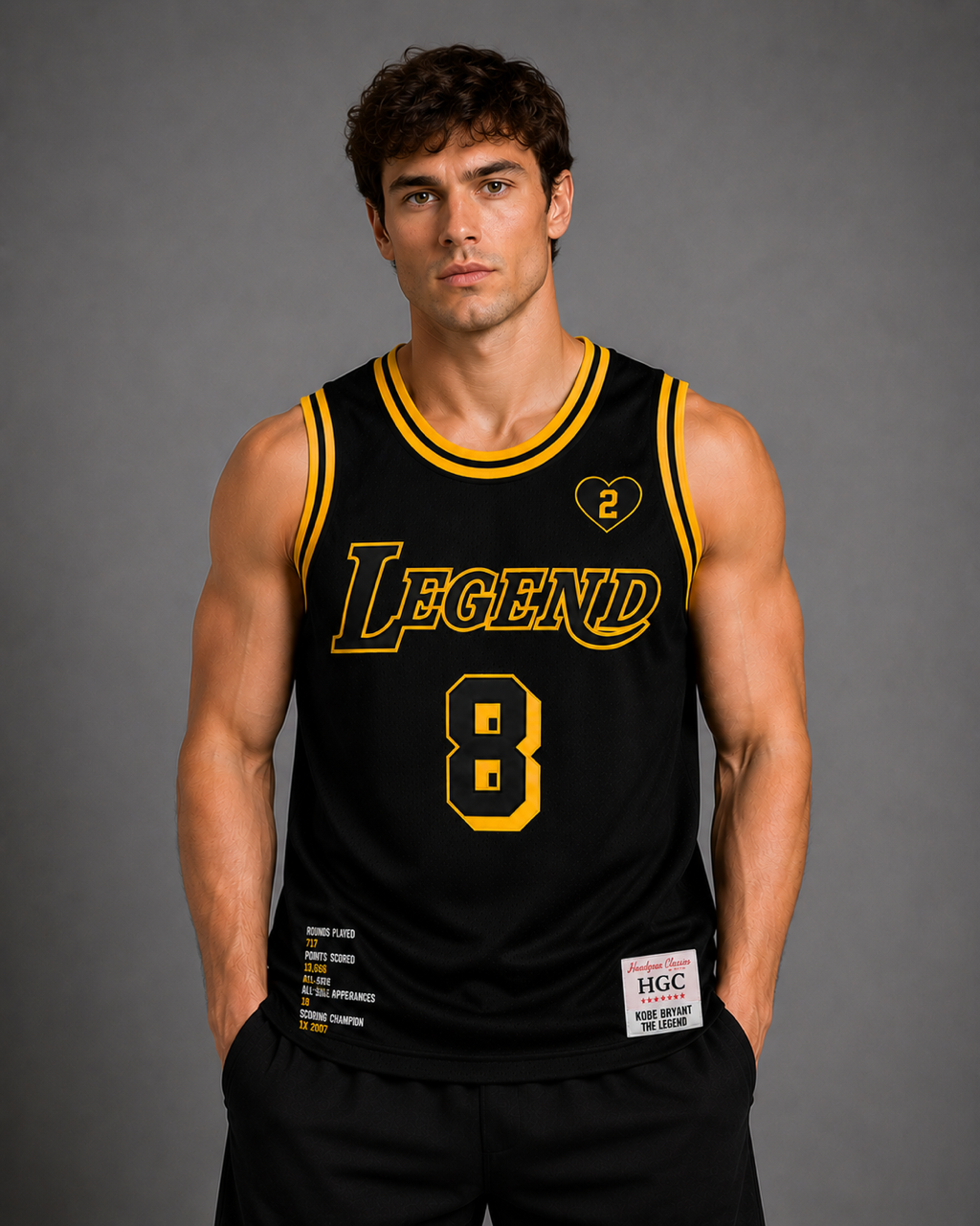 Legend Mamba Homage Jersey Black