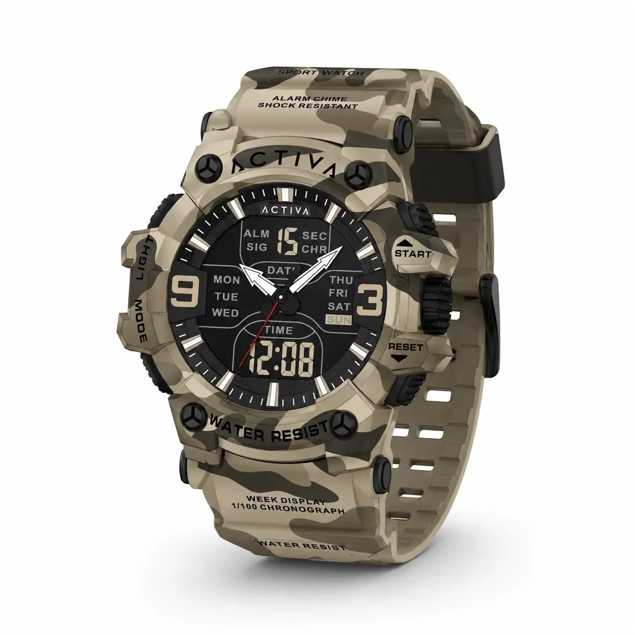 Activa X Invicta Digital Men's Watch (ACW8049MC-002)