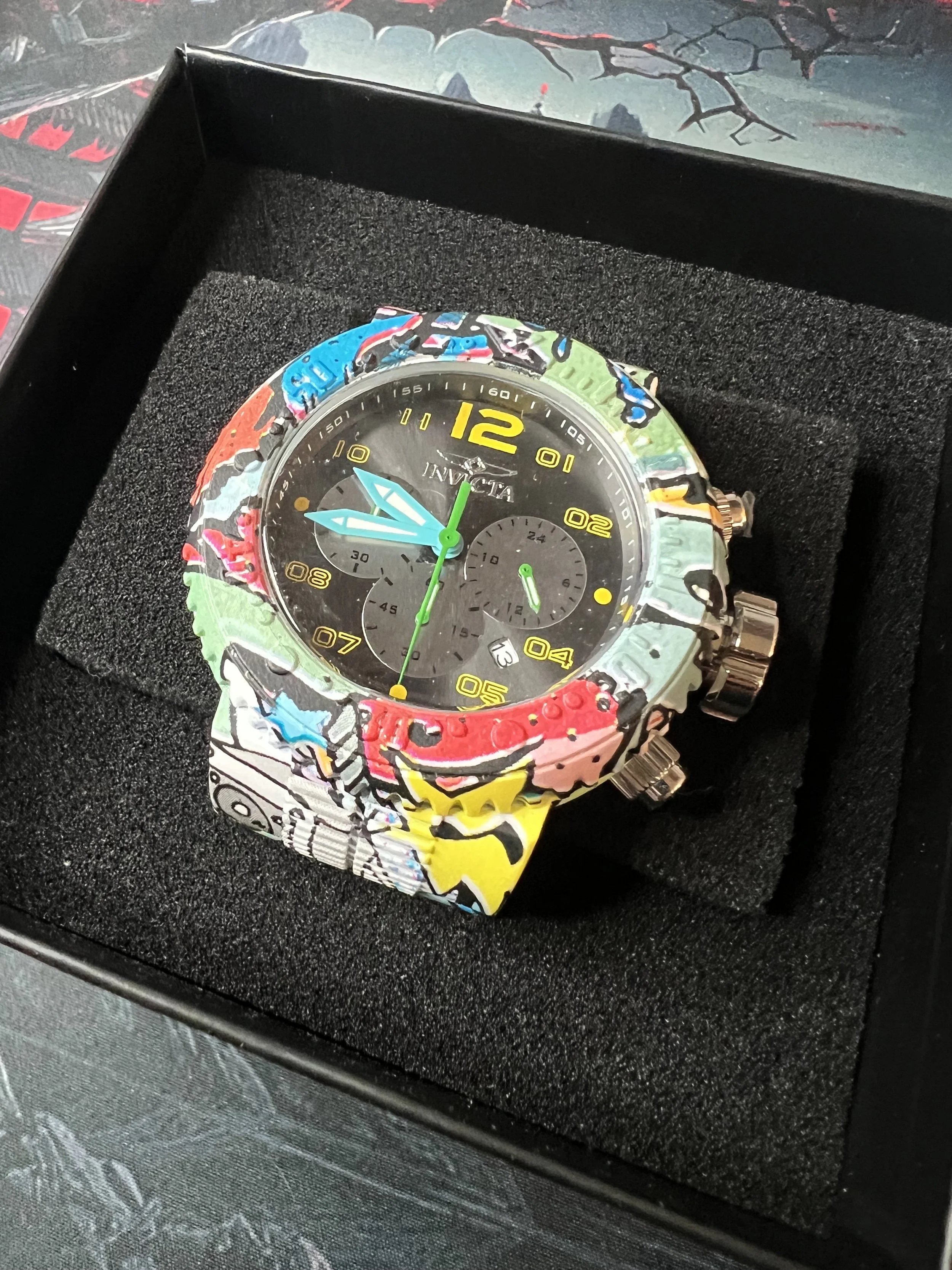 Invicta Pro Diver Men's Watch - 52mm, Aqua Plating, Steel (ZG-43233)