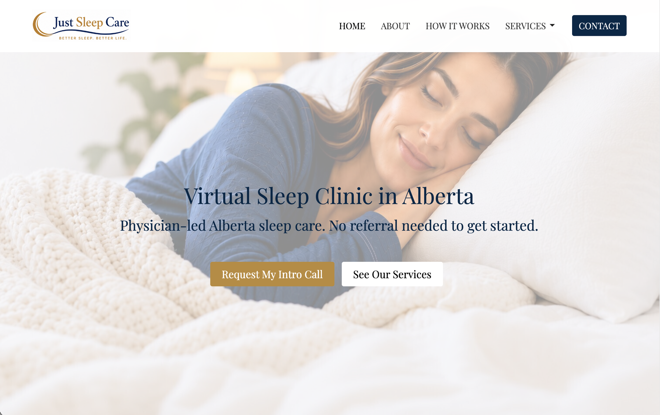 How We Built a Website That Helps a Virtual Sleep Clinic Get Booked Faster (Jane Websites Case Study