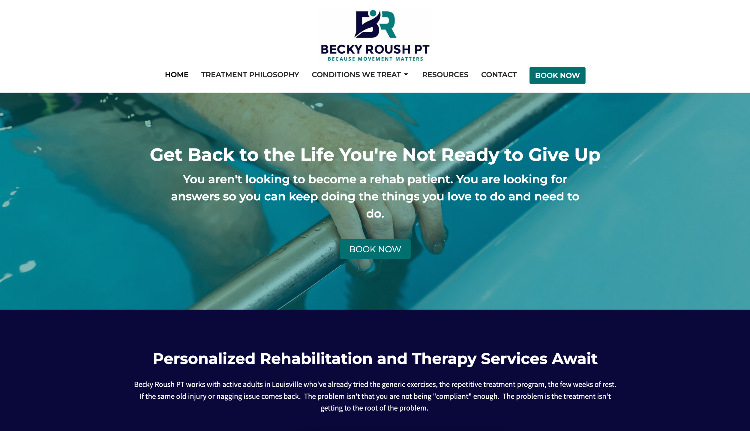 Inside a Website Rebuild for a Louisville Physiotherapy Clinic