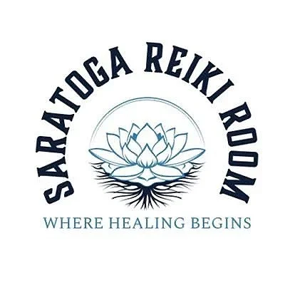 Saratoga Reiki Room logo, a holistic wellness space in Saratoga Springs where Reiki and Restore offers Reiki sessions.