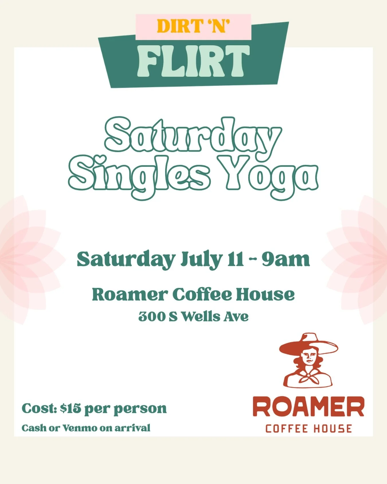✨ Start your weekend with some movement and connection! ✨

Join us this Saturday (July 11th) for a 45-minute, all-levels yoga class. Whether you&rsquo;re a seasoned yogi or trying yoga for the very first time, everyone is welcome.

Stick around after