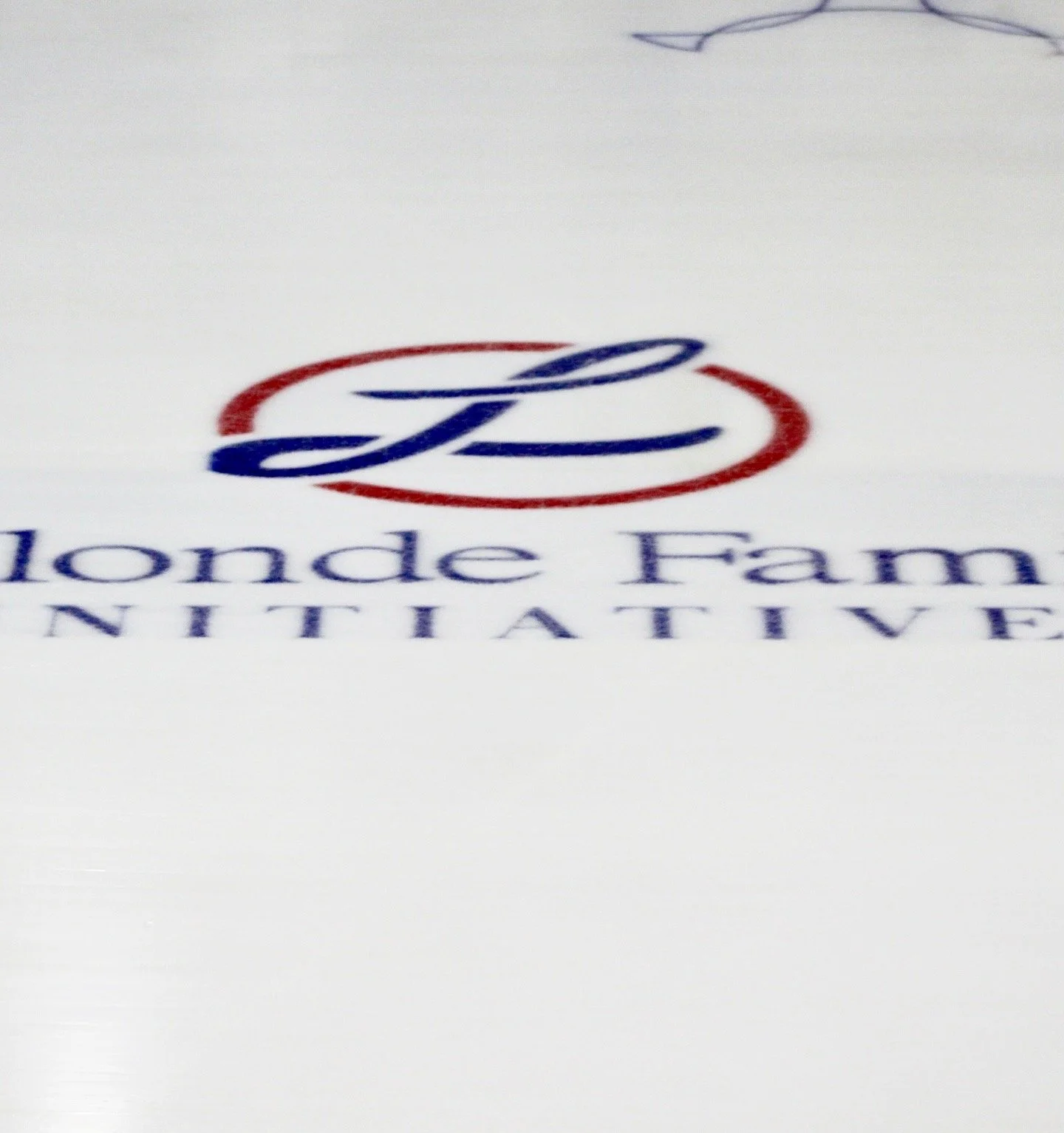 LFI logo on the ice at Tri-Town Arena