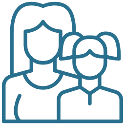 Icon for therapy for children and teens