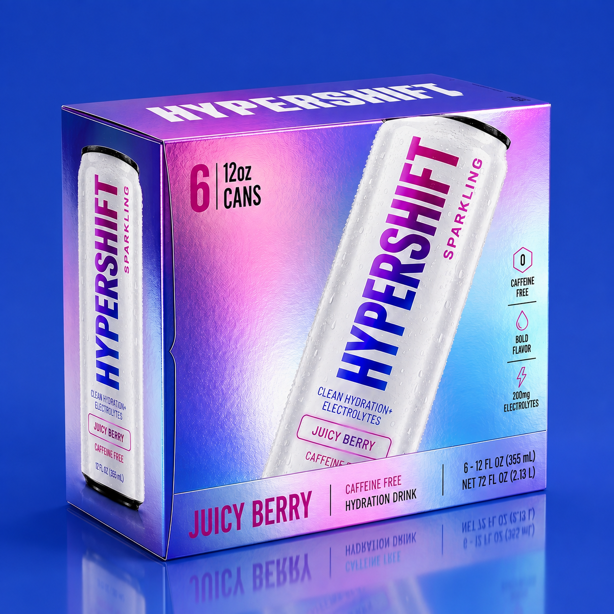 SPARKLING JUICY BERRY HYPERSHIFT - 6 pack