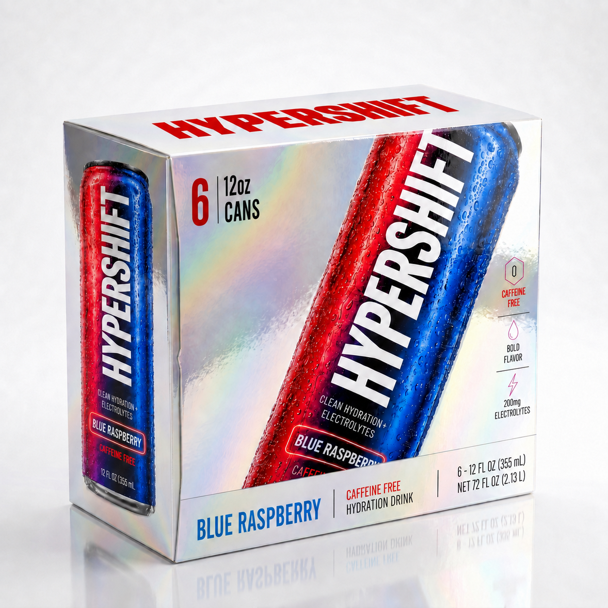 BLUE RASPBERRY HYPERSHIFT - 6 pack