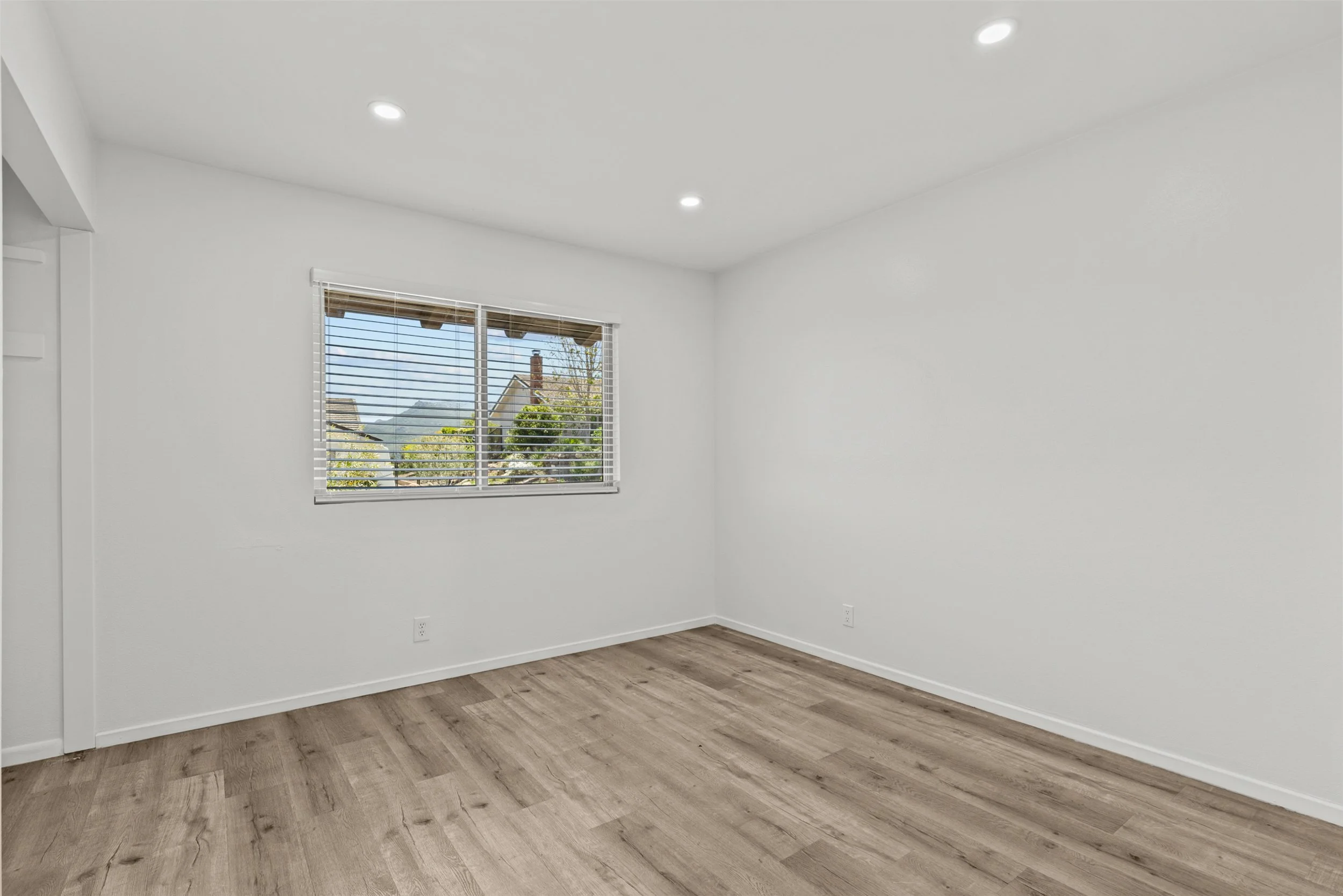 bedroom 2 (south facing with a spacious closet)