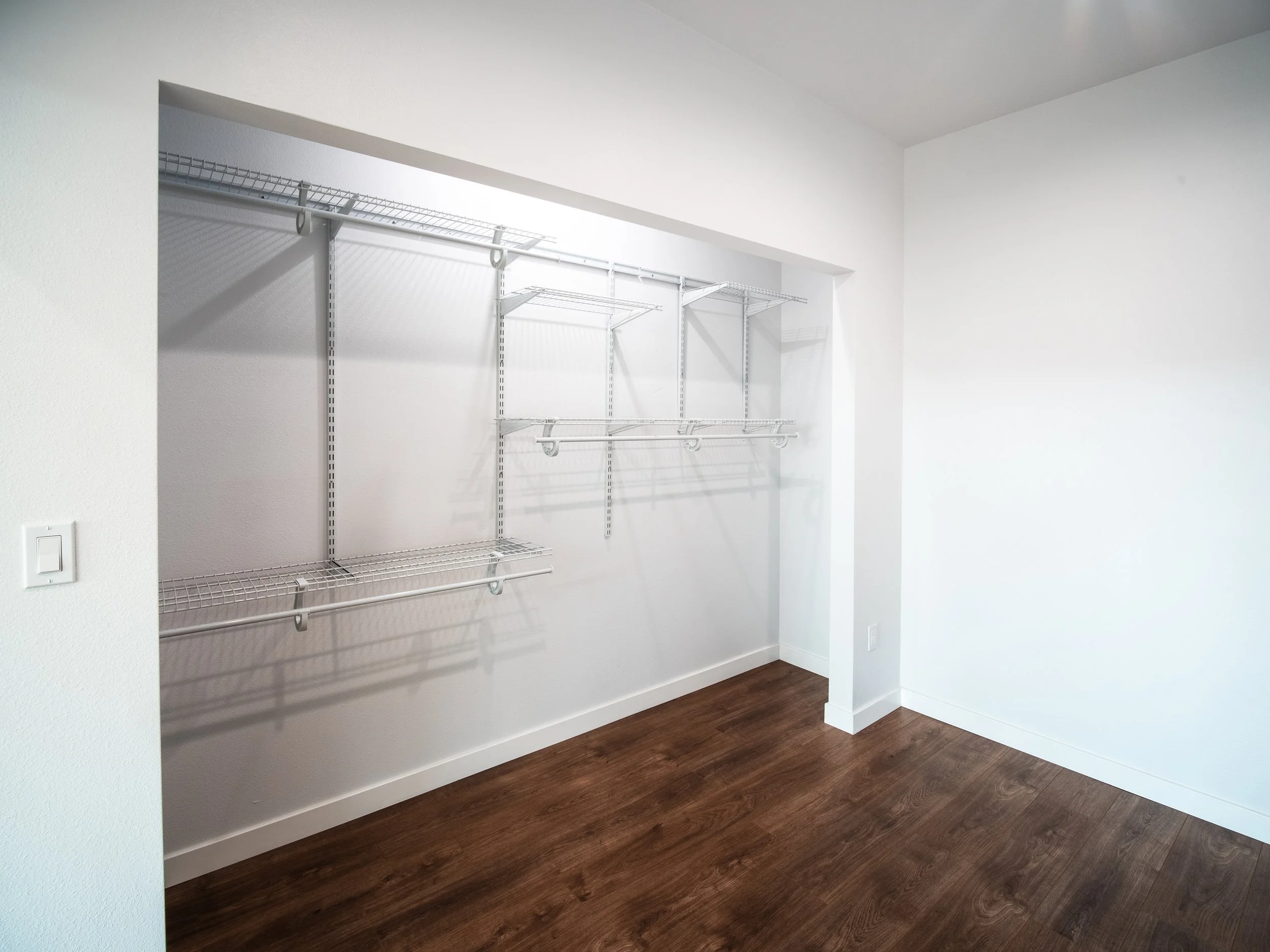 built-in closet