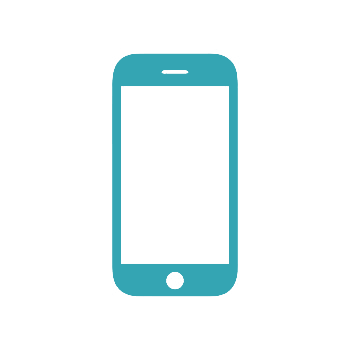 Solid teal rectangular block.