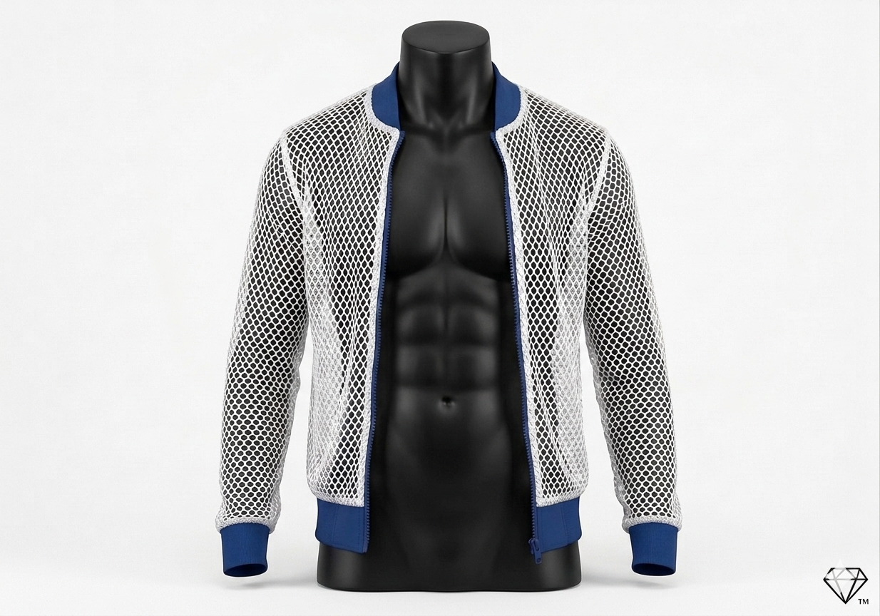 Signature Mesh Bomber - Tidal Wave