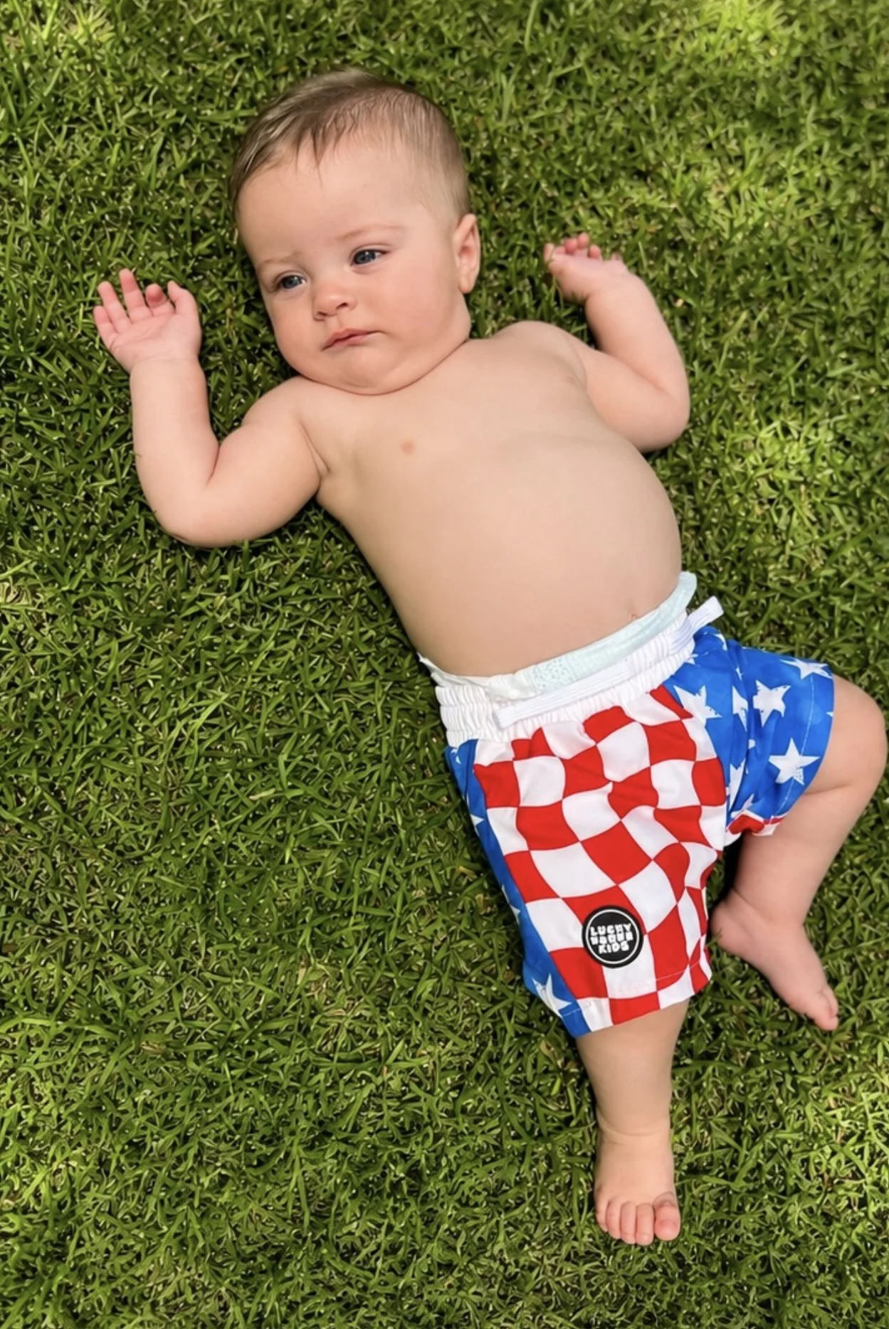Patriotic Swim Trunks