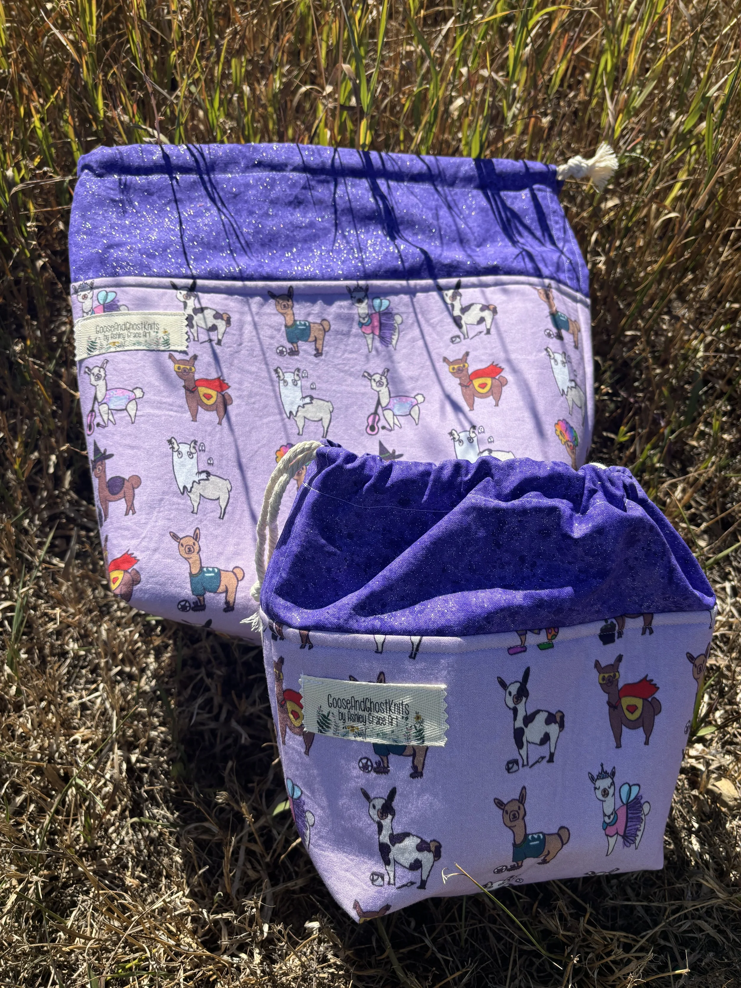 costumed alpacas drawstrings 01.JPG