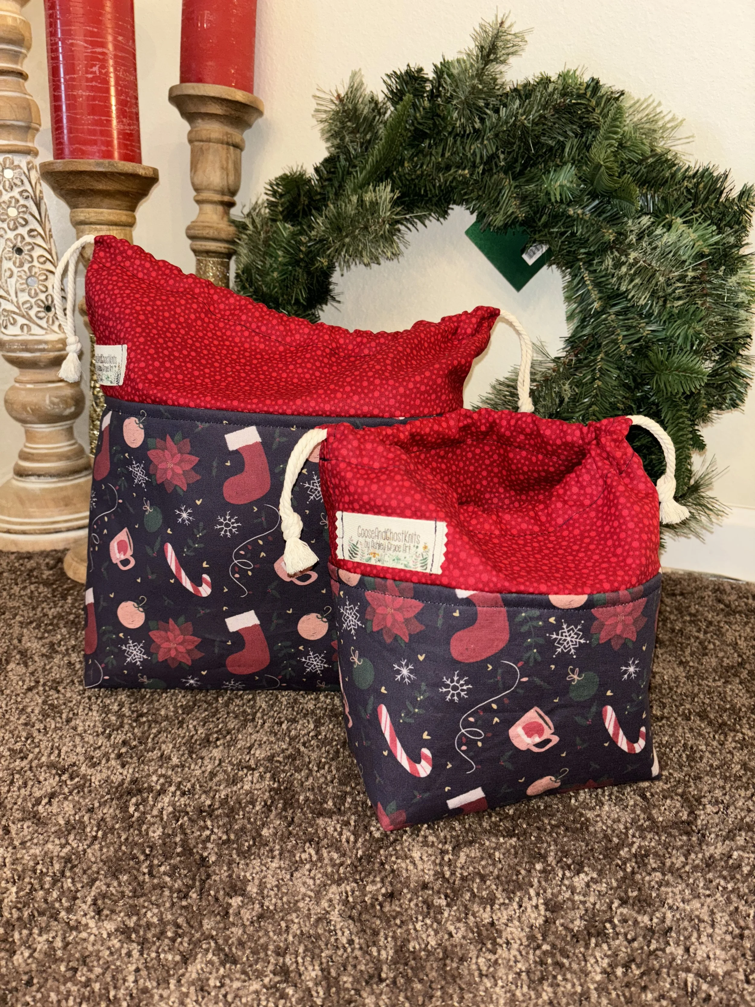 festive christmas drawstrings 02.JPG