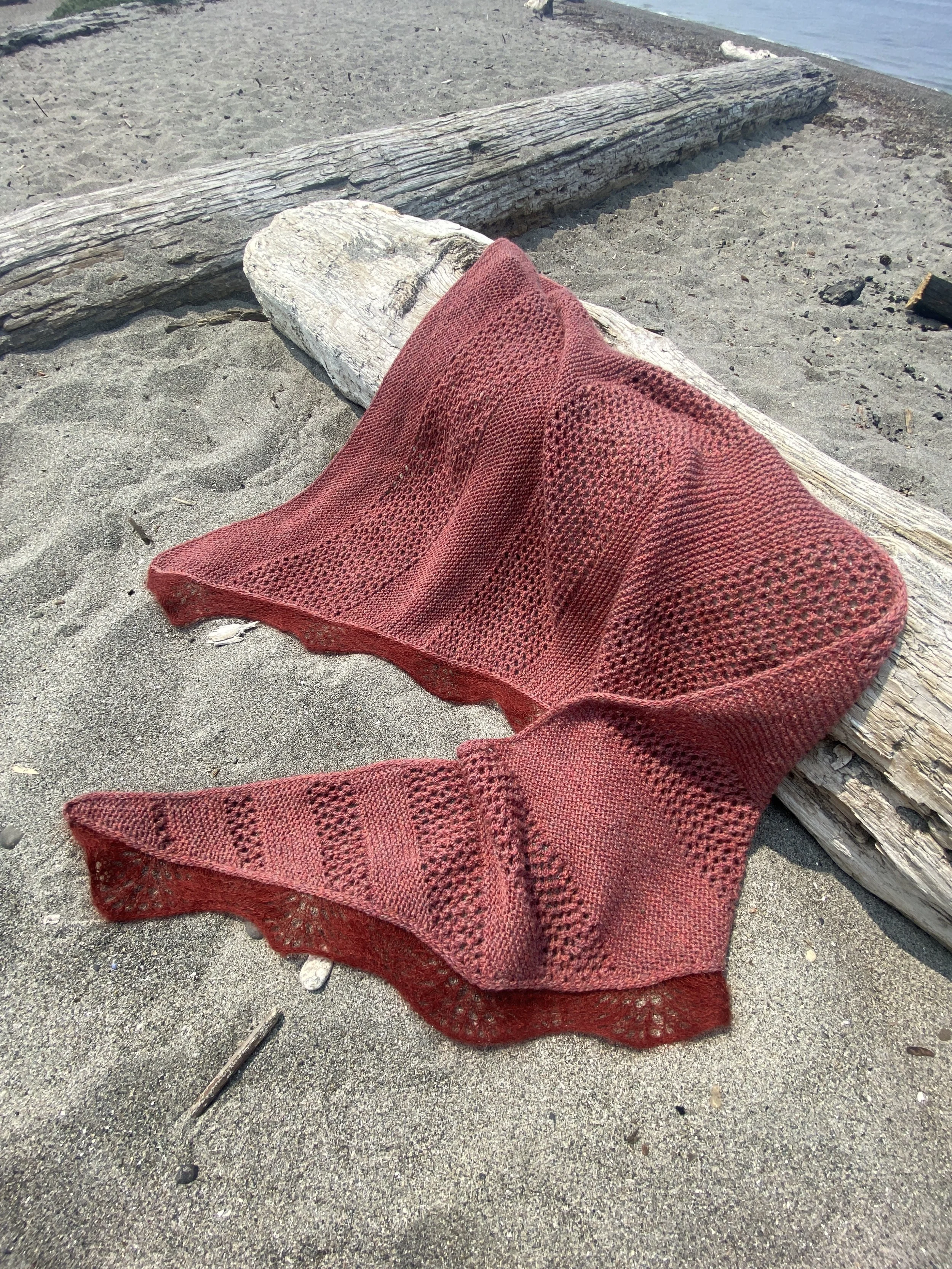 Alki Shawl PDF Knitting Pattern