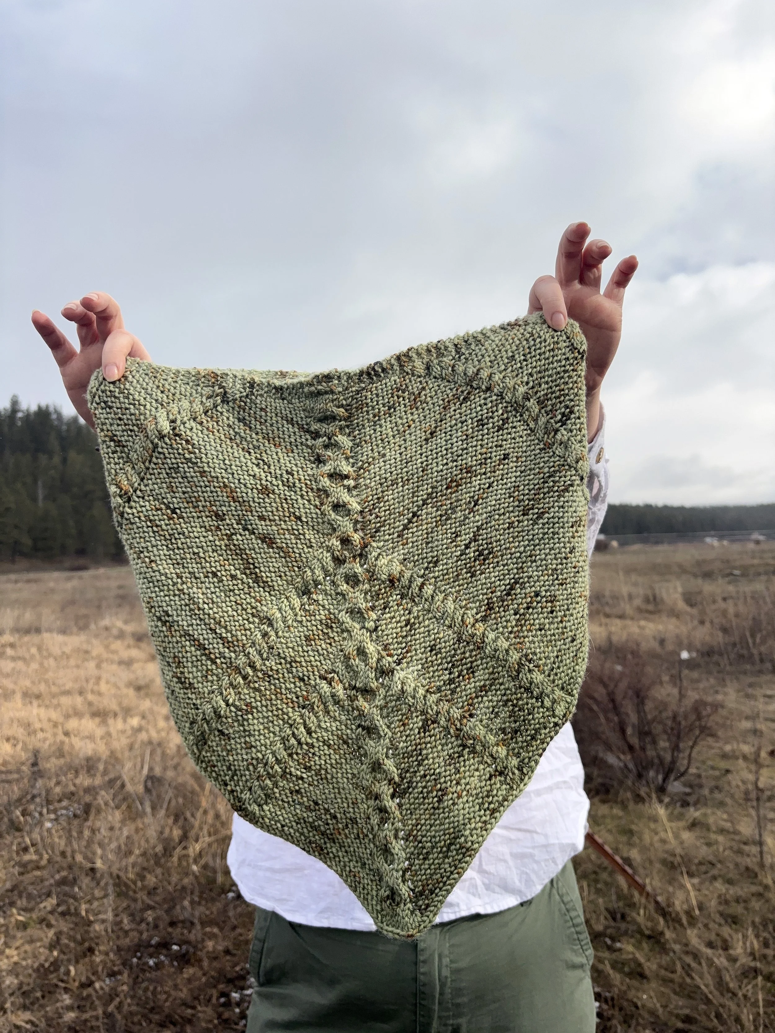Rodeo City Bandana PDF Knitting Pattern