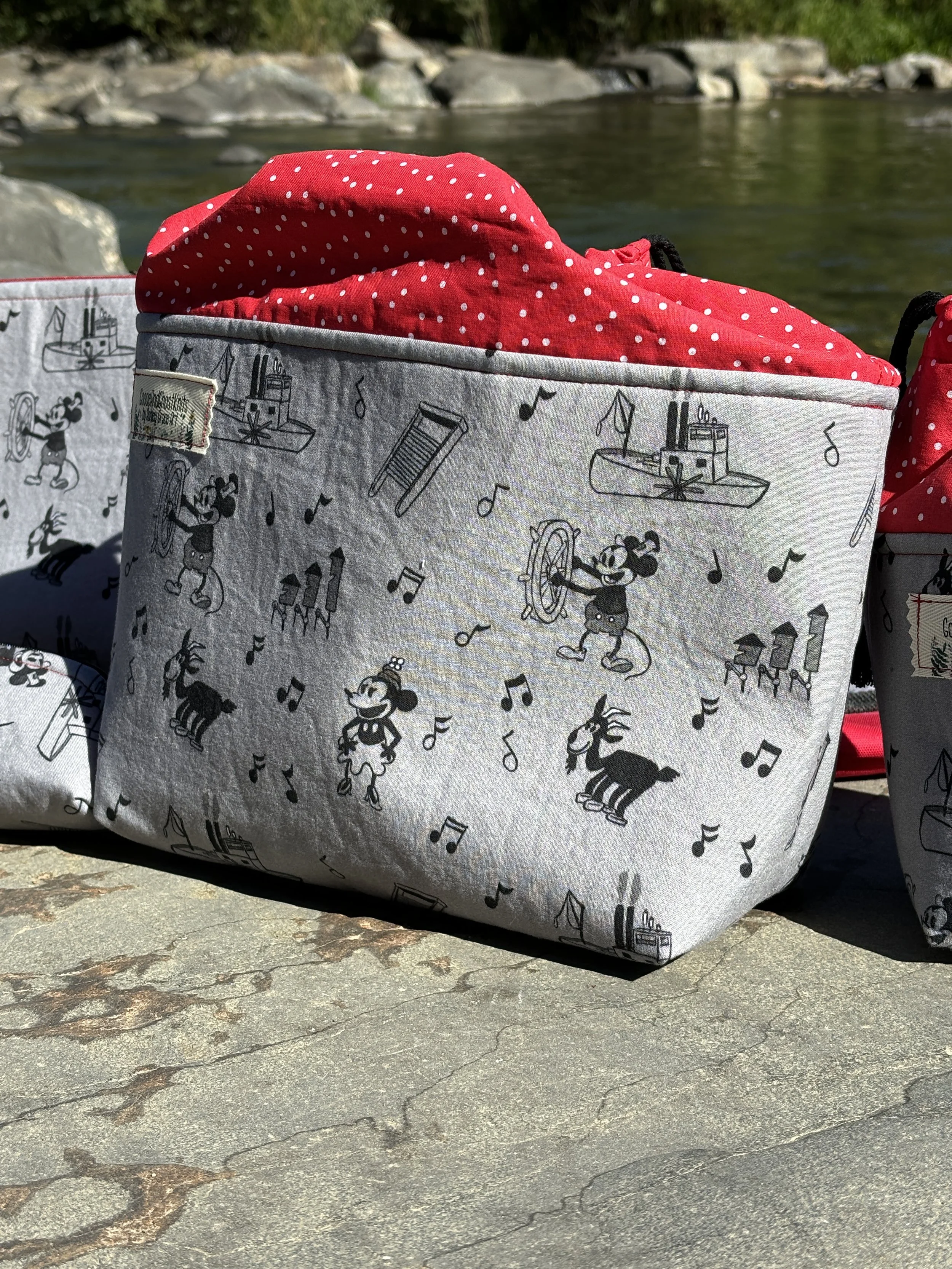 Steamboat Willie Medium Drawstring Bag