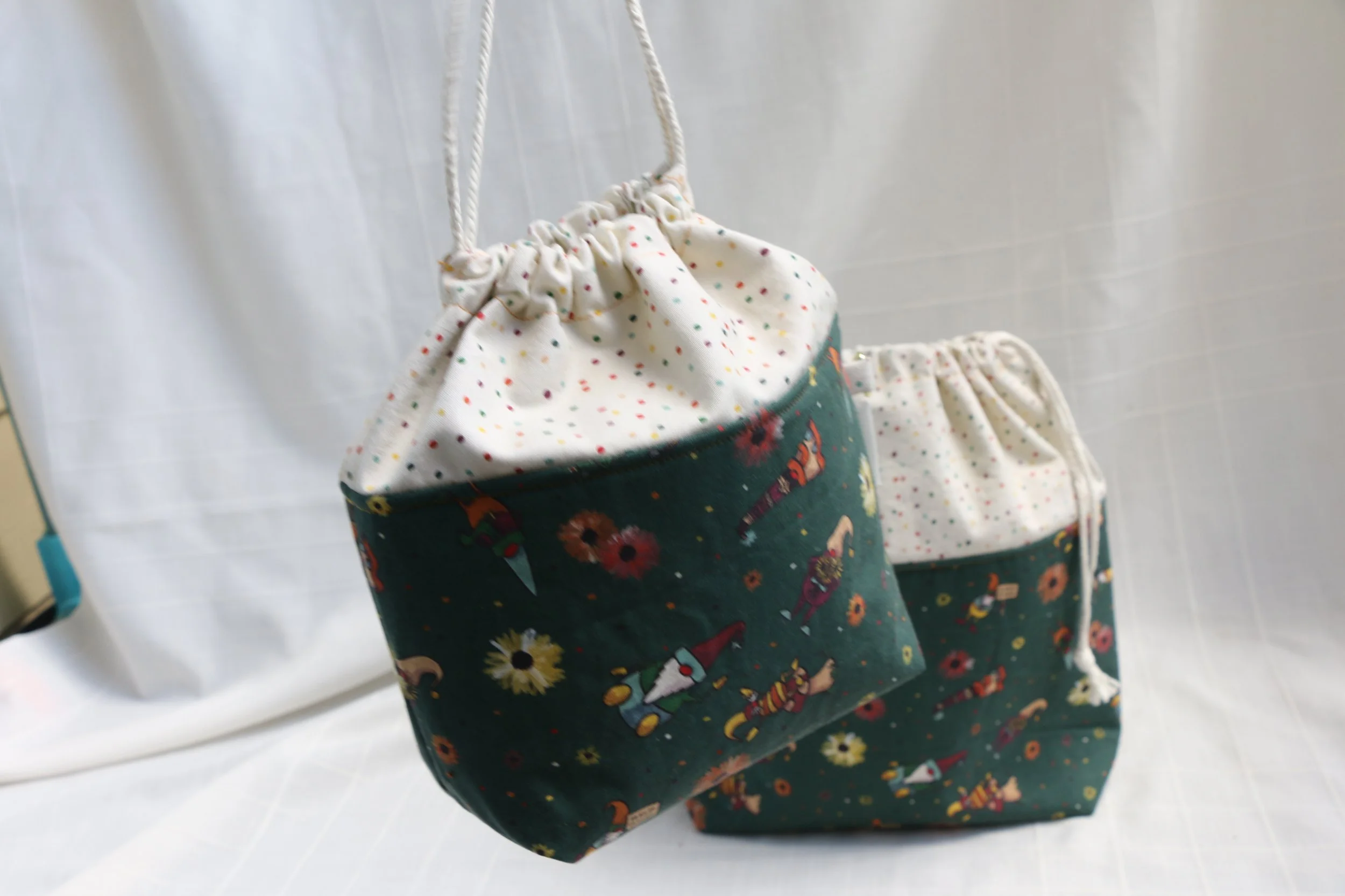 Gnomes Small Drawstring