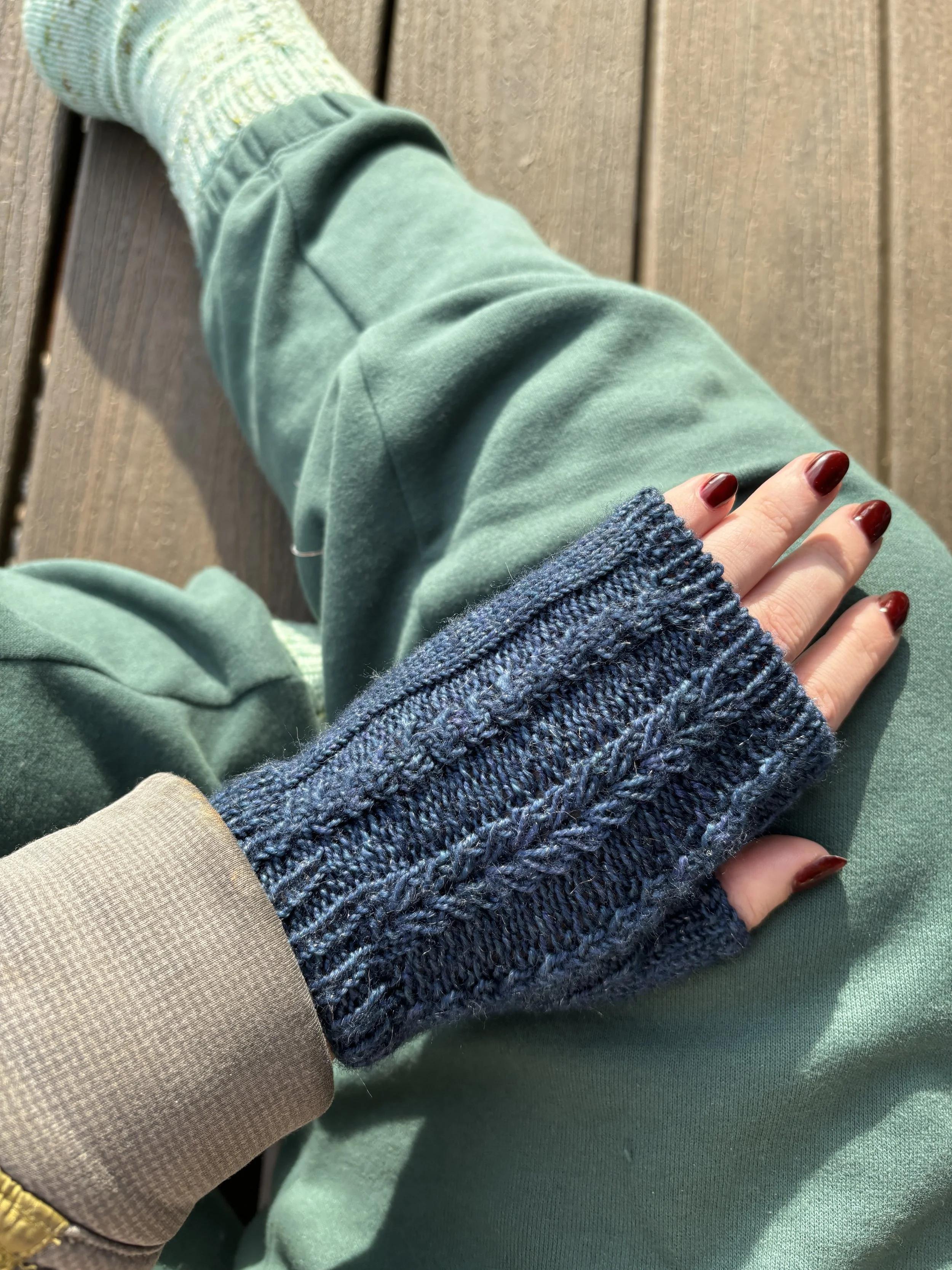 West Seattle Mitts PDF Knitting Pattern