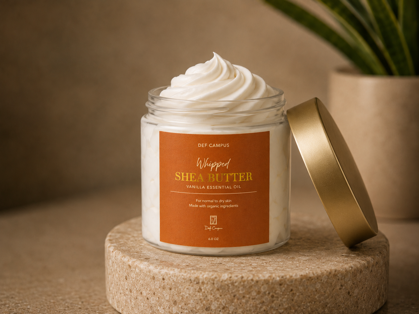 Whipped Shea Butter with Vanilla Essential Oil