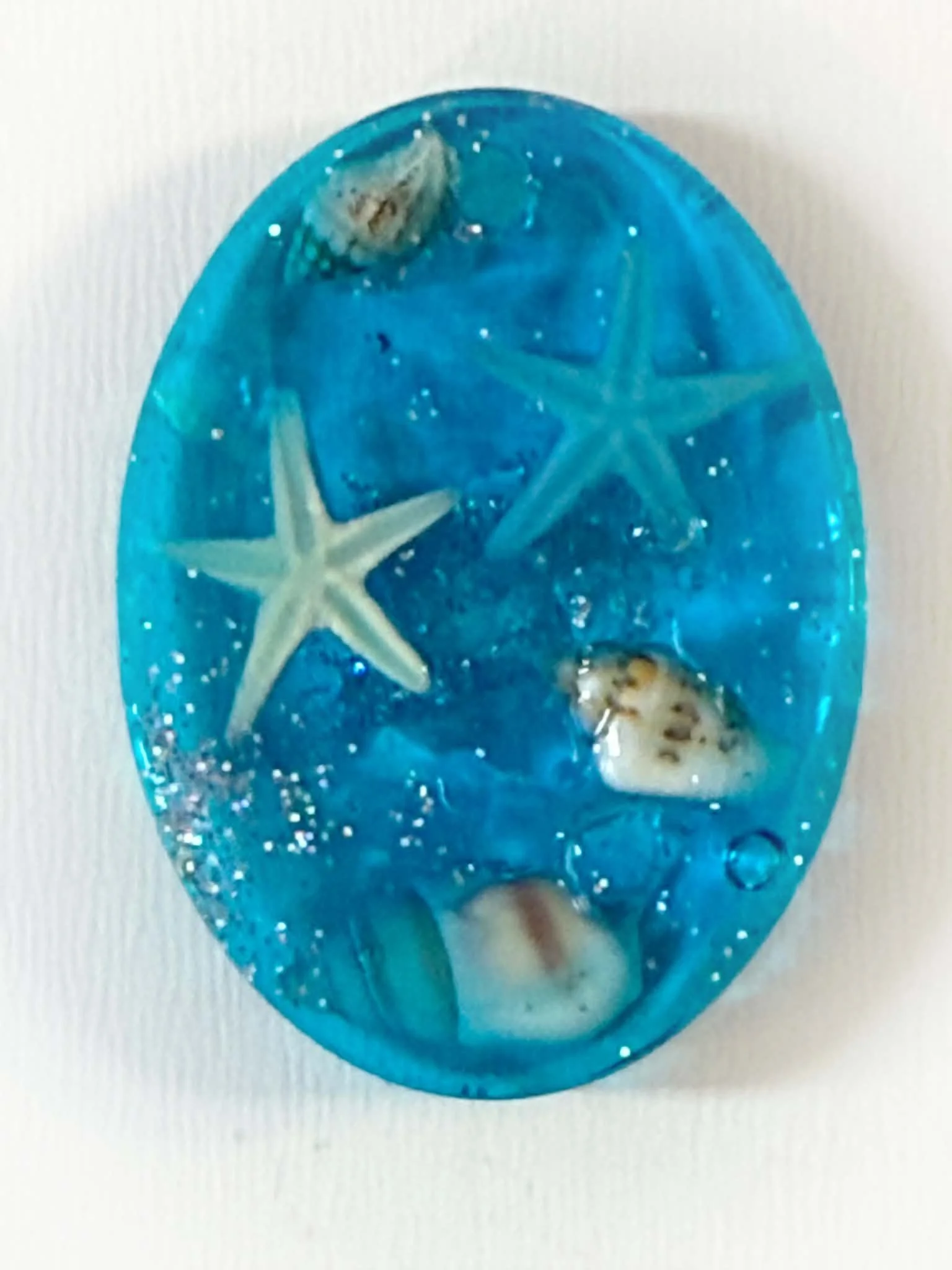 Ocean Star Resin Pendant