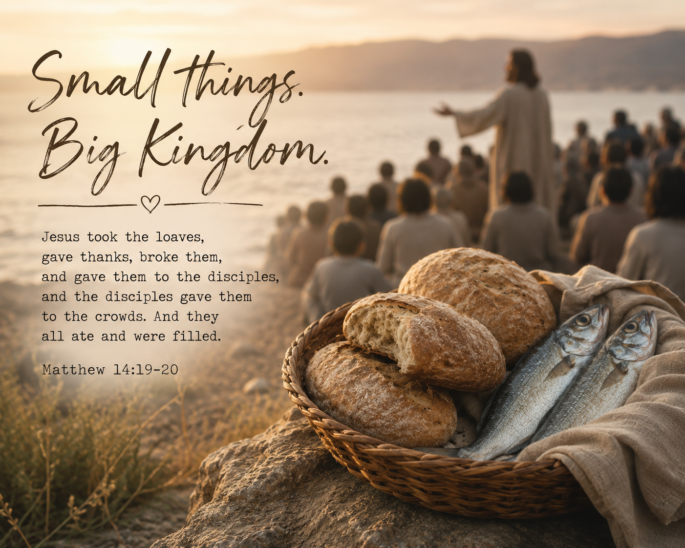  Small Things. Big Kingdom.