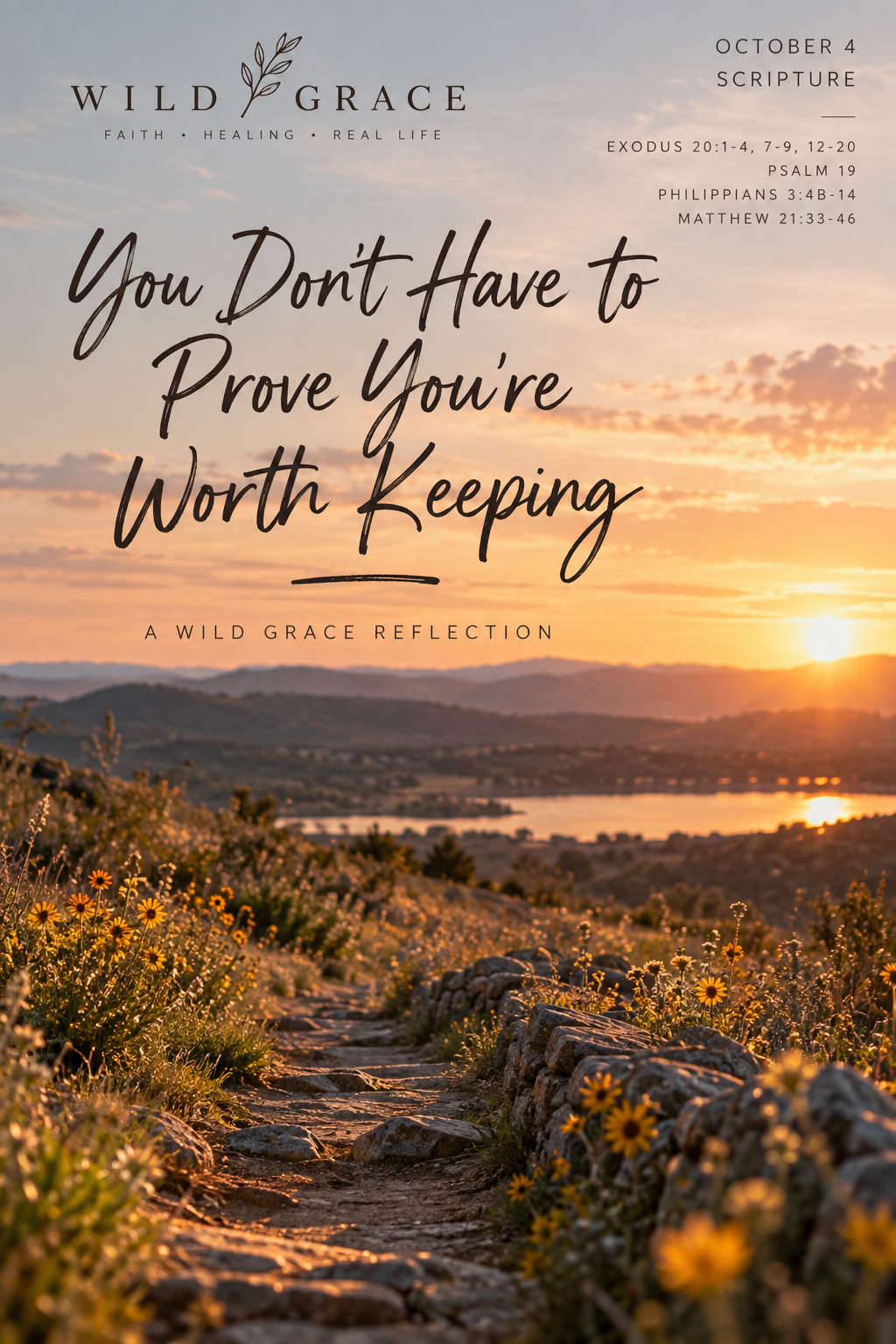 You Don’t Have to Prove Your Worth Keeping
