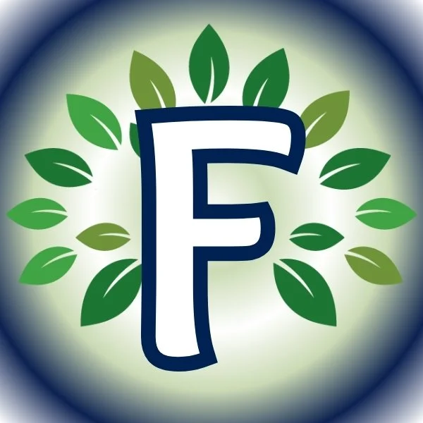 Letter F for Flourish, representing our core values for autism services in Thomasville, Davidson County, and Forsyth County, NC.