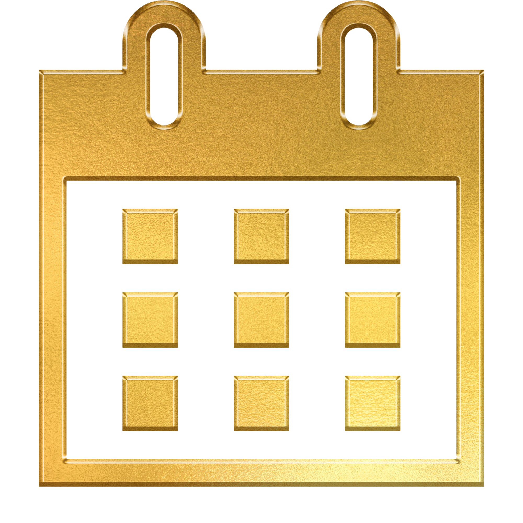 gold calendar