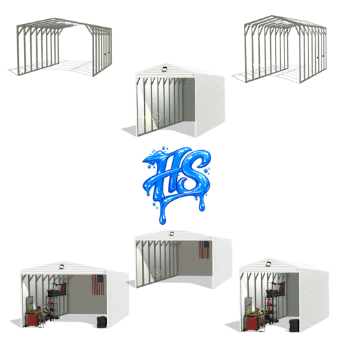 Car Port Pack 12x30-36