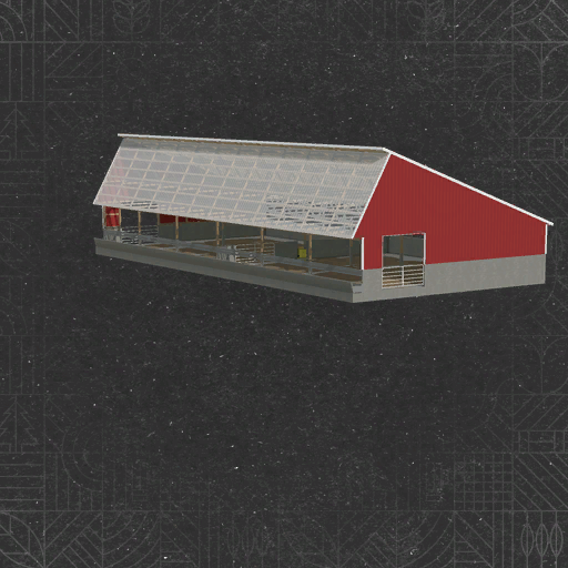 Monoslope Cattle Shed