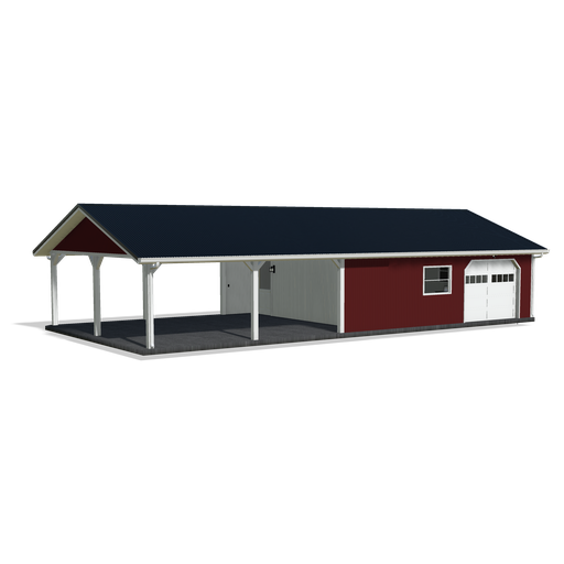 24x50 Car Port Shop