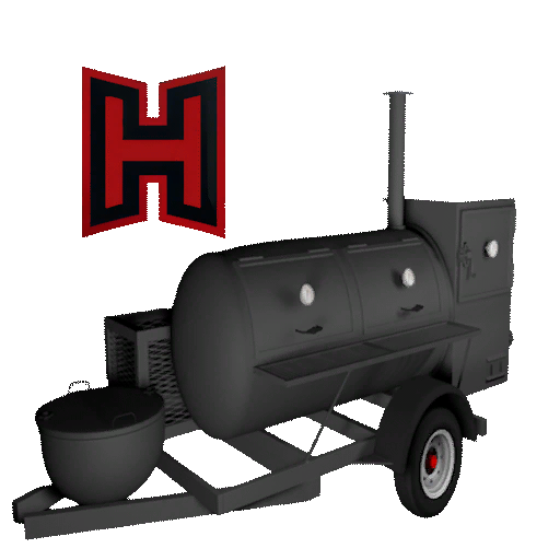 BBQ Smoker Trailer