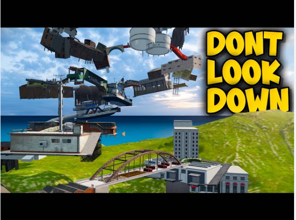 Dont look down map