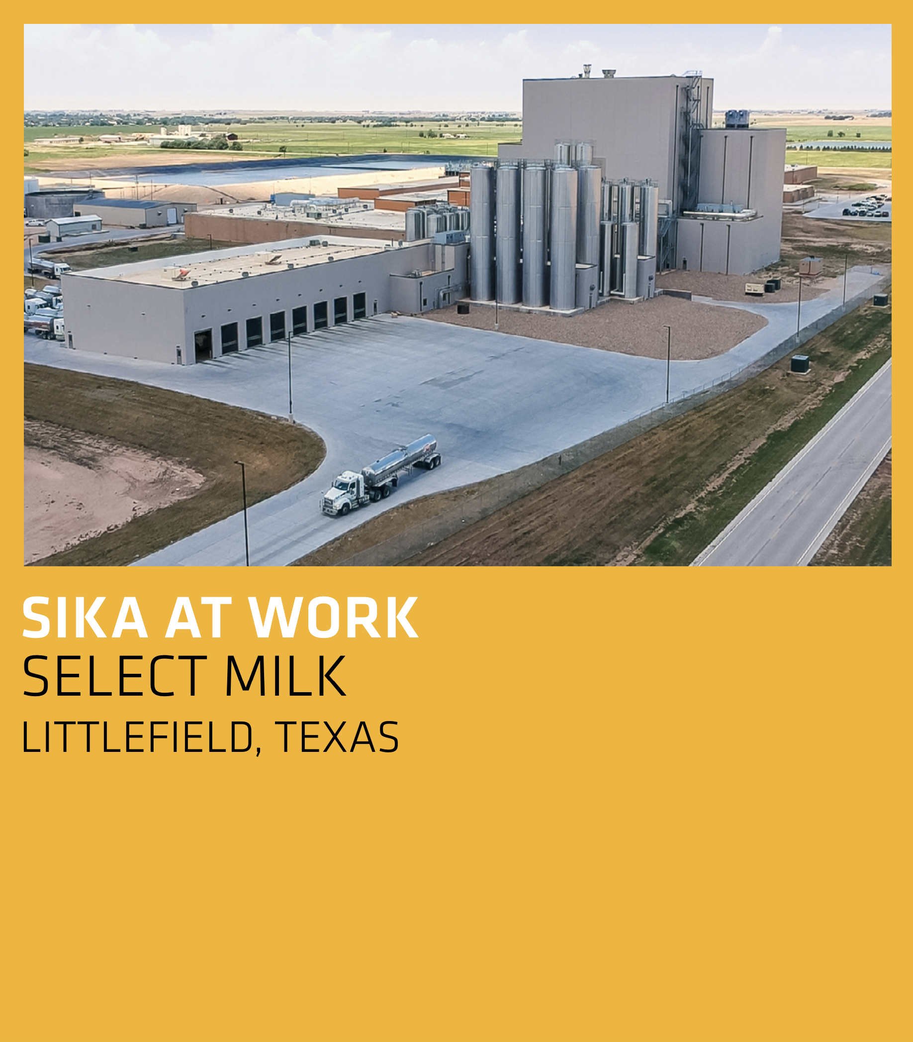 T.W. Hicks Featured in SIKA - Select Milk