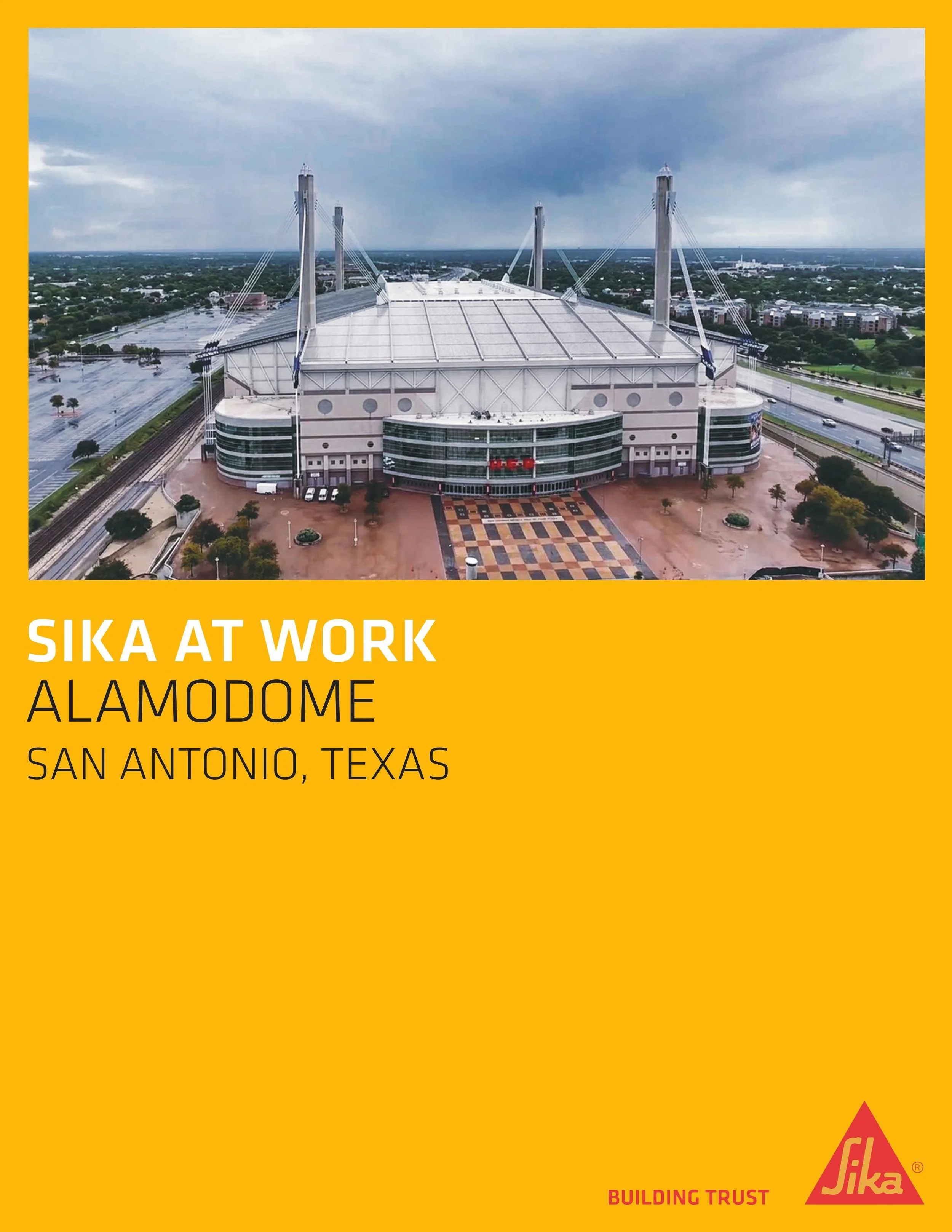 T.W. Hicks Featured in SIKA - AlamoDome