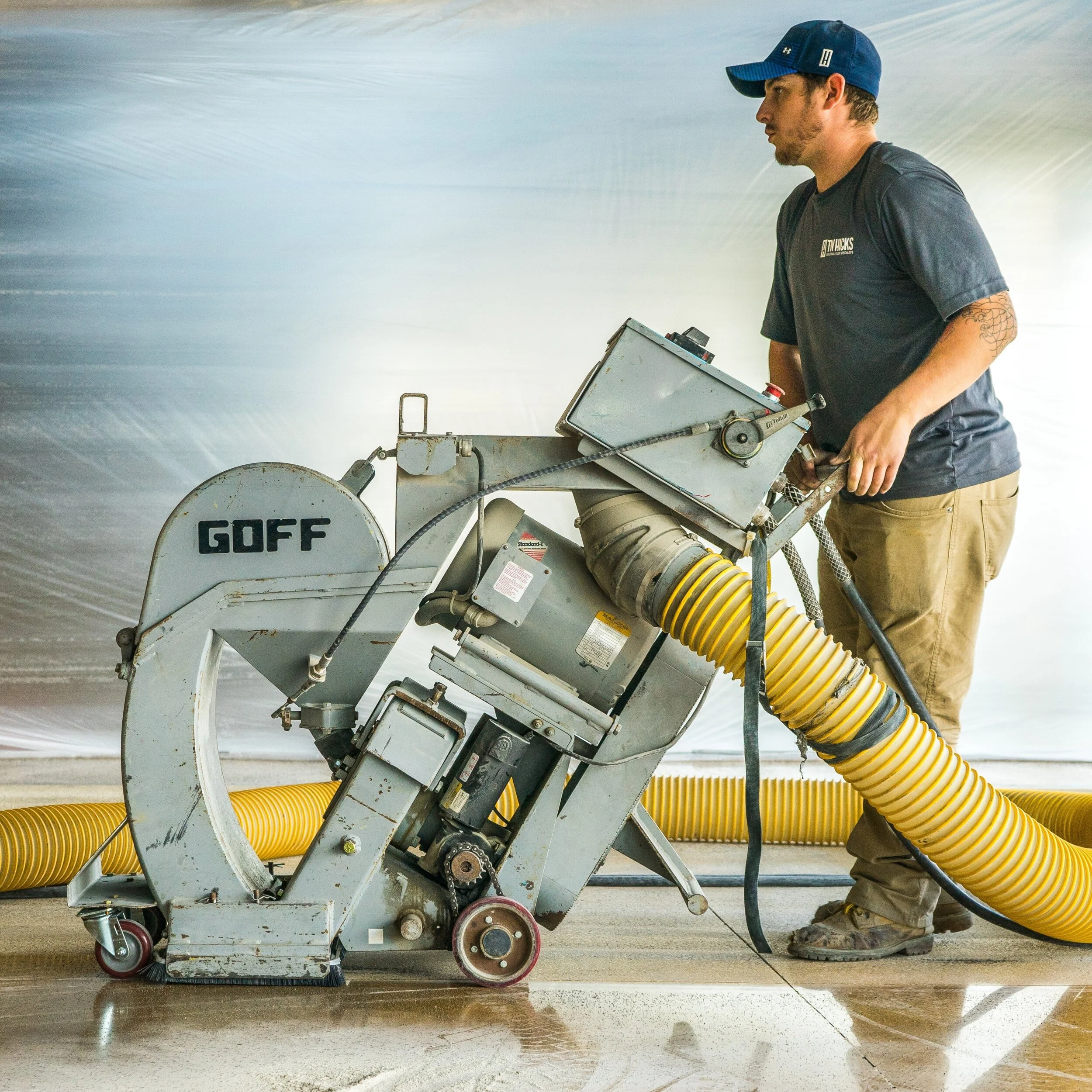 Surface Preparation: Shot Blasting 