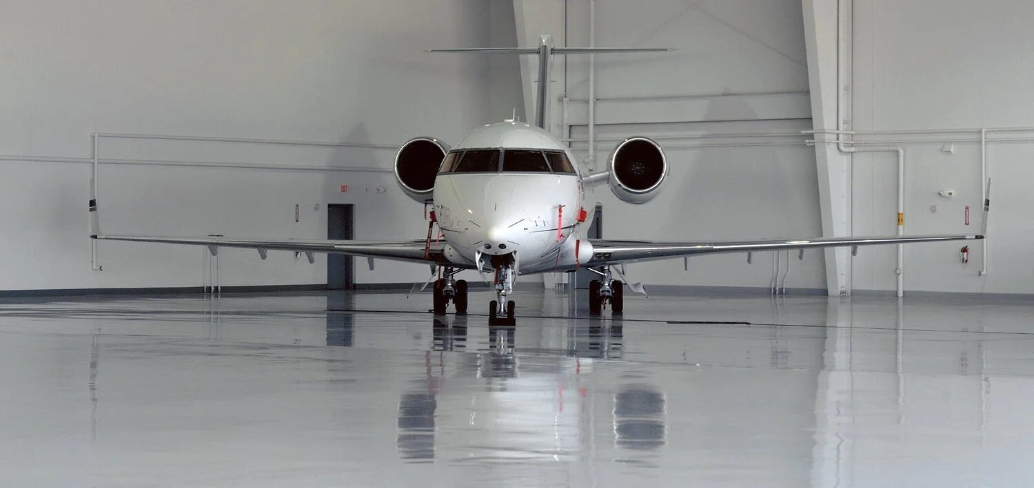 Aviation Industrial Flooring by TW Hicks