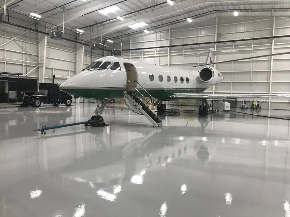 Sikafloor® Morritex Hangar System at Spinks Airport