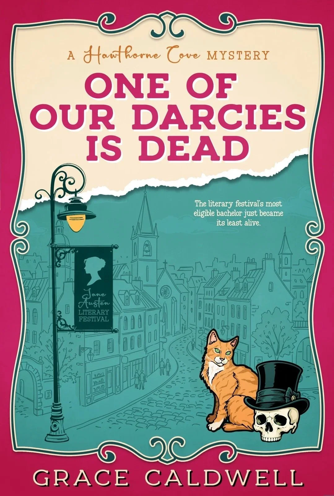 One of Our Darcies is Dead: Book 1 in the Hawthorn Cove Cozy Mystery Series