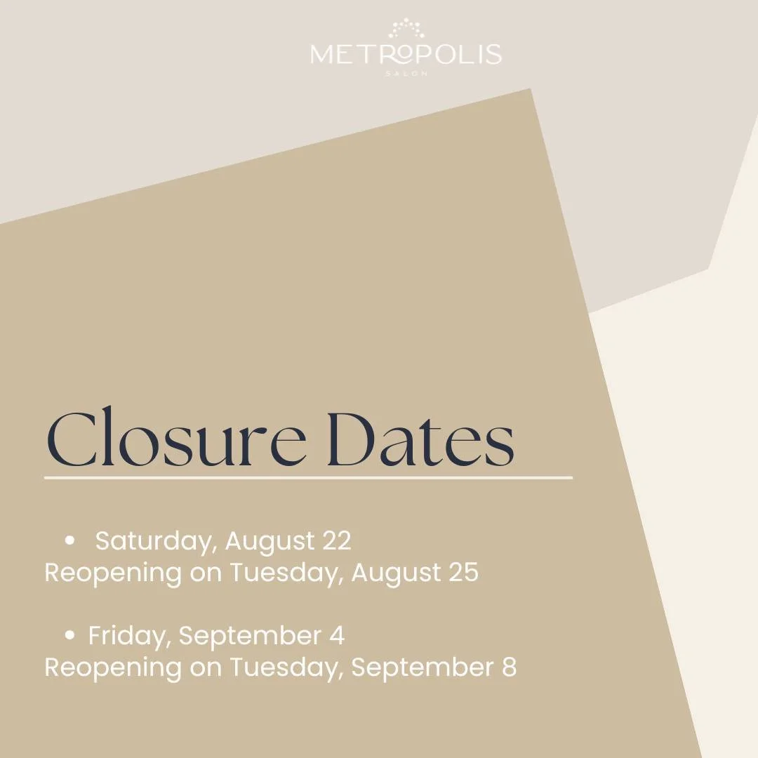 Upcoming closure dates ⭐️ 
Saturday 22nd of August 
Reopen Tuesday 25th of August 

Friday 4th of September 
Reopen Tuesday 8th of September 

Please call or email if you need any assistance. Thank you all!
