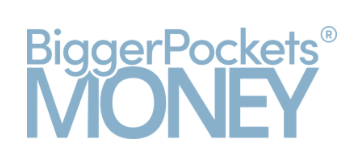 Bigger Pockets Money logo in blue text
