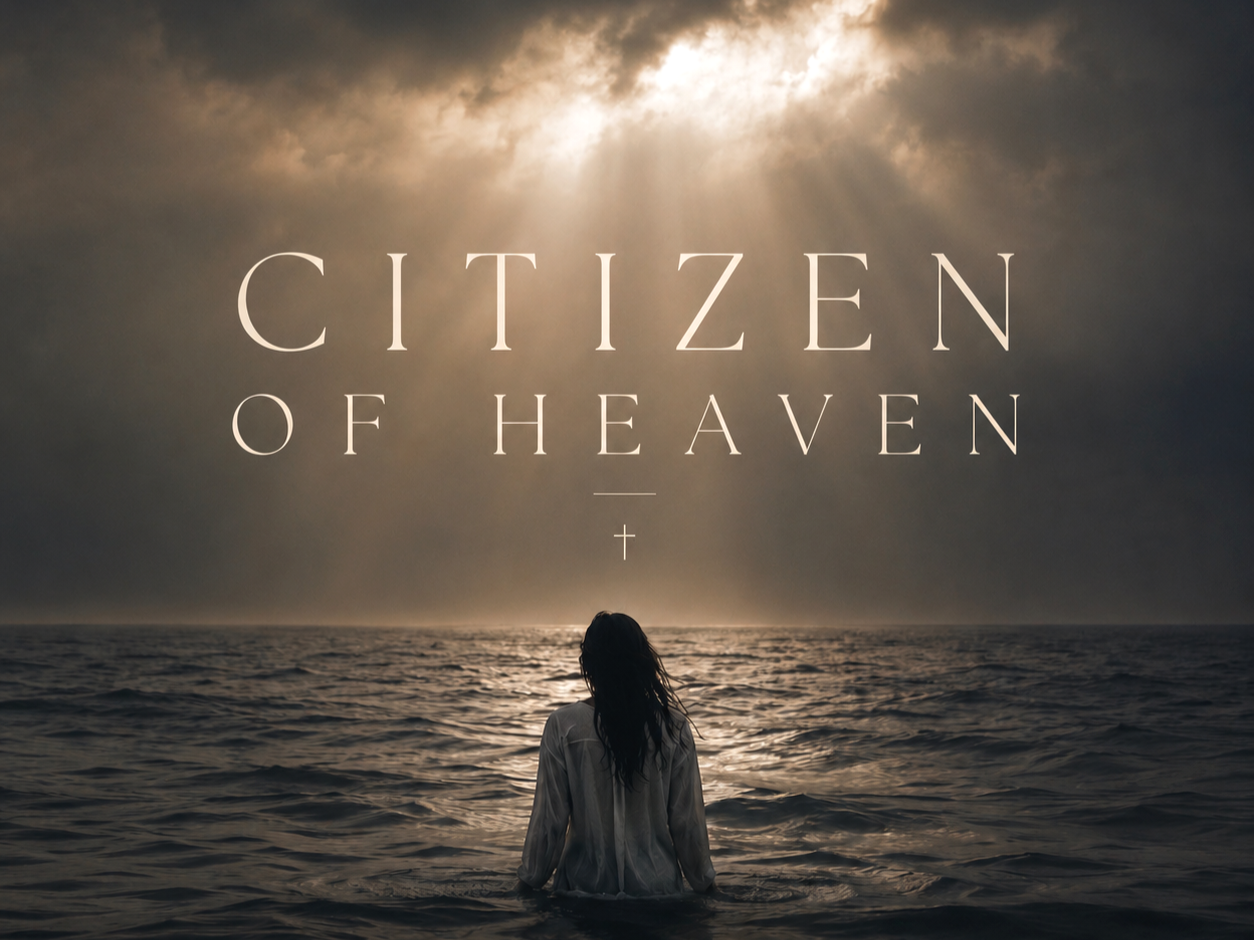Cover artwork for “Citizen of Heaven,” an original worship song by VM Worship.