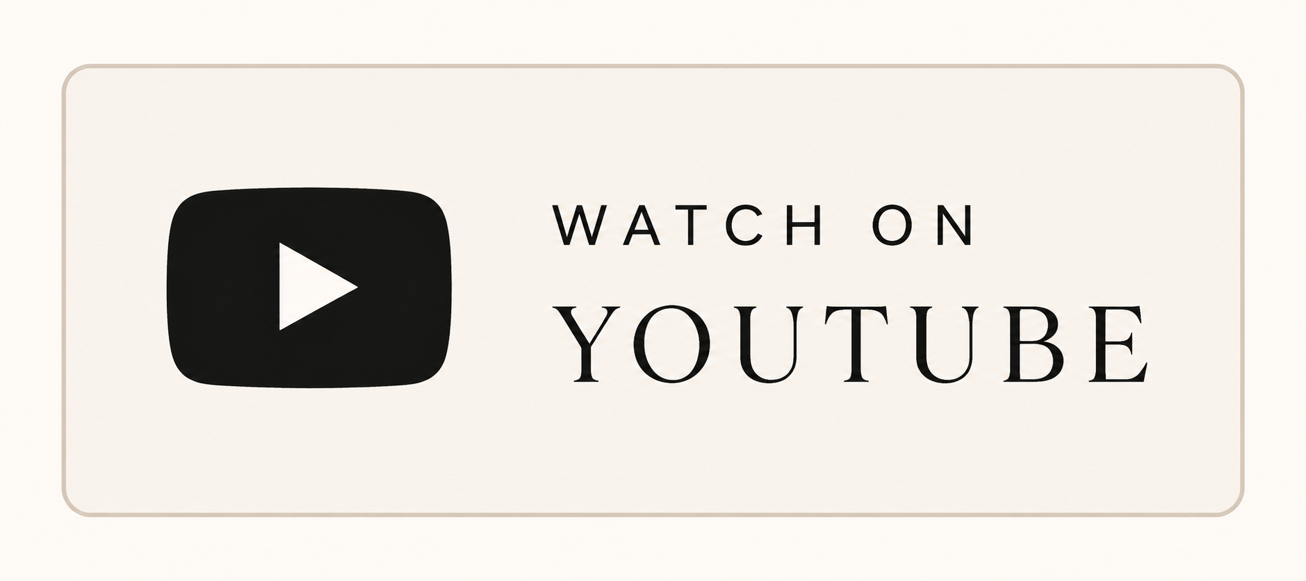 YouTube logo with the text 'Watch on YouTube' on a light background.