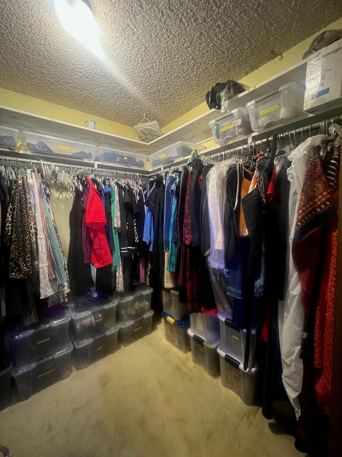 Closet Organization After 