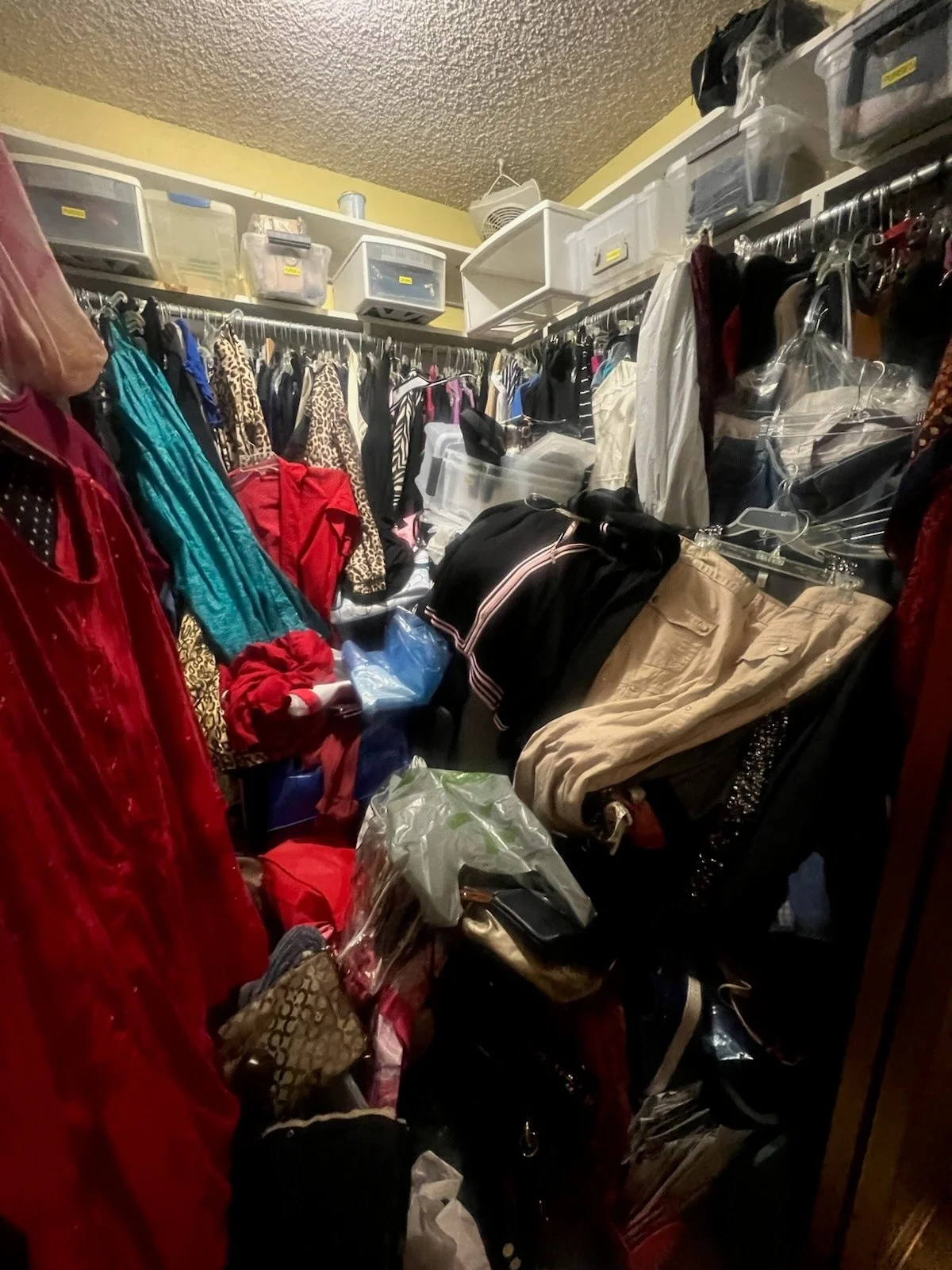 Closet Organization Before 