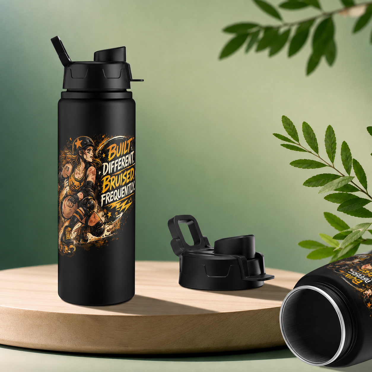 25 oz Water Bottle - Built Different