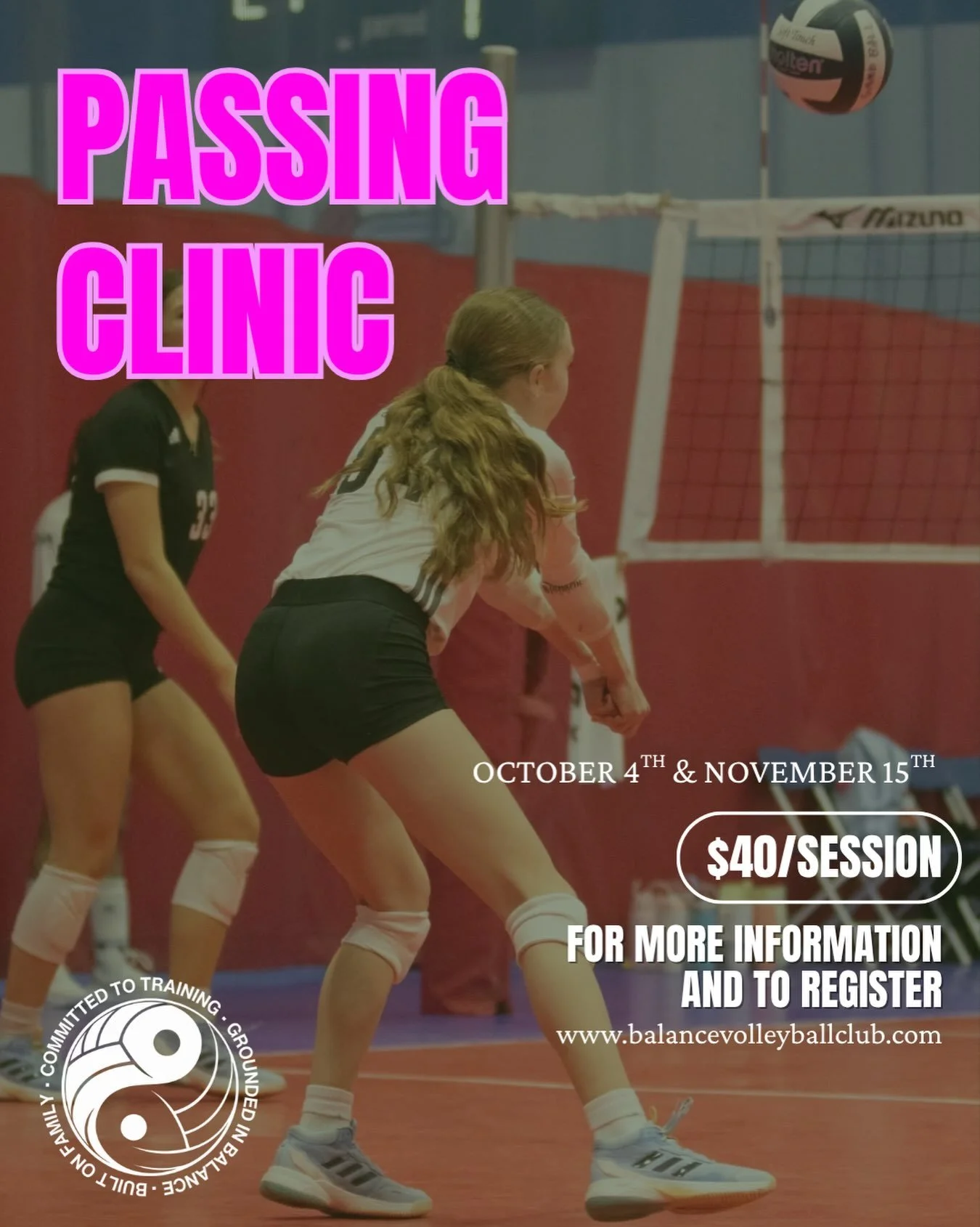 Join us for our upcoming Passing Clinic! 

📅 October 4th &amp; November 15th
💰 $40 per session
📍 Trinity Oaks Christian Academy
⏰1-3pm

Whether you&rsquo;re looking to clean up your fundamentals or take your passing to the next level, come get qua